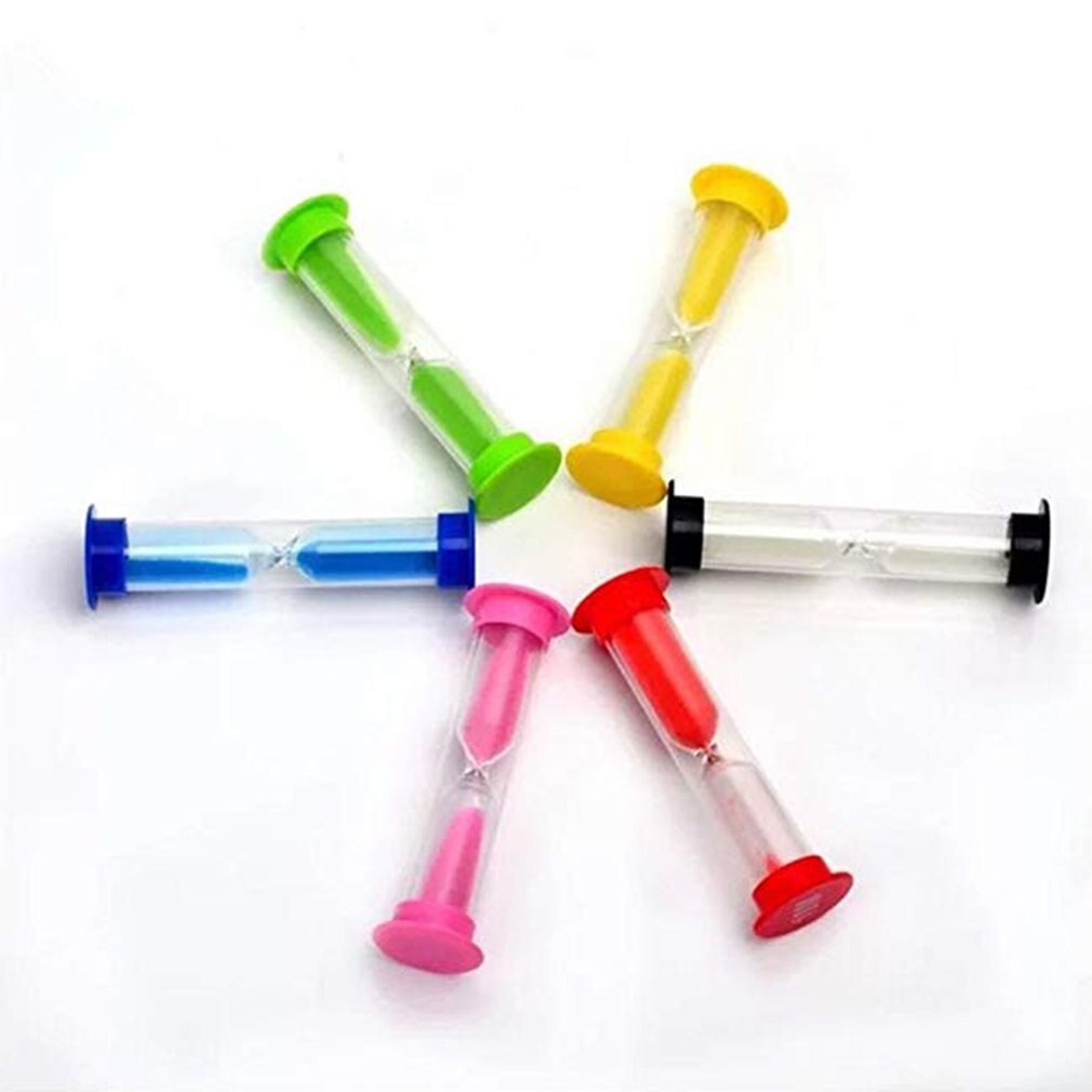 Mini Sanduhr 30 Sekunden 1 2 3 5 10 Minuten Timer freundlicher Spielzeug 4Stck/6Stck Schreibtisch dekoration Sanduhr
