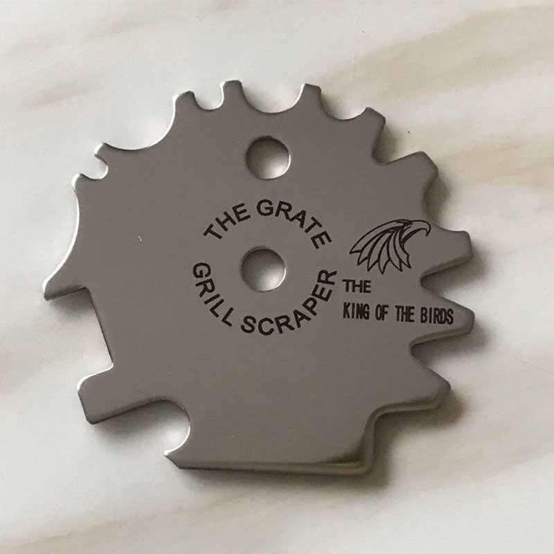 BBQ Grill Brush And Scraper Stainless Steel Extra Strong Barbecue Cleaner Cleaning Brush Tools Weber Gas Accessories: A