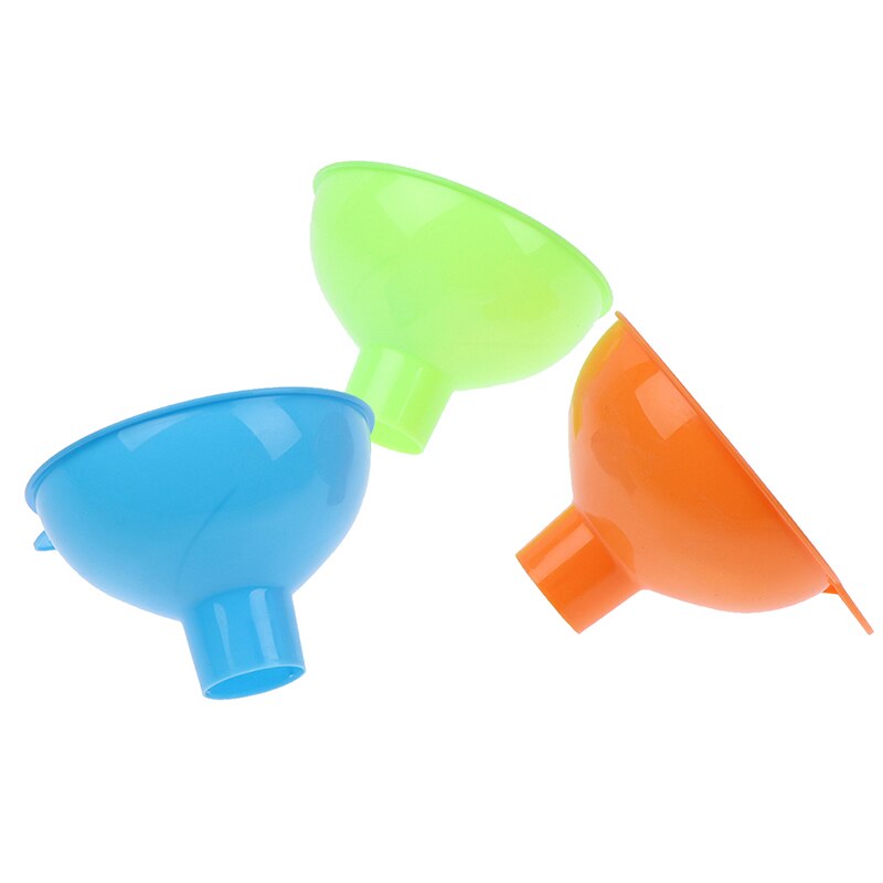 Plastic Oil Fuel Funnel Hopper Kitchen Gadgets Home Wide Mouth Wear-Resistant 1 Pcs