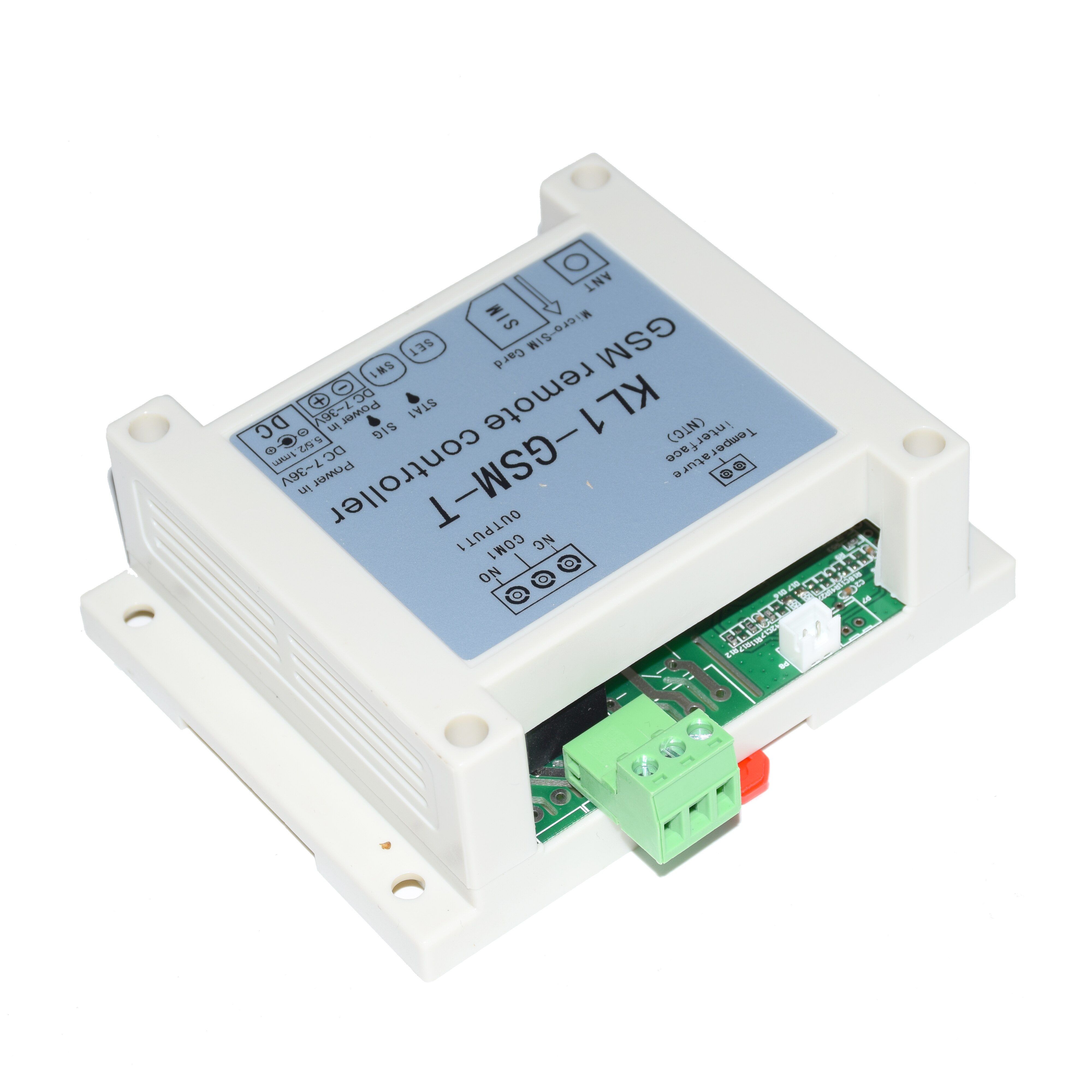 GSM SMS Remote Controller ON/OFF Relay Switch Access Controller KL1-GSM With NTC Temperature Sensor