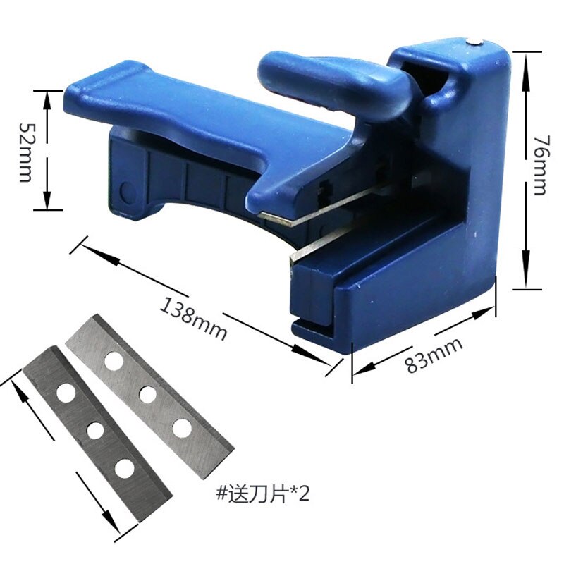 Double Edge Trimmer Wood Head and Tail Trimming Set Carpenter Hardware Banding Machine Tools Woodworking Tools Tail Trimmer