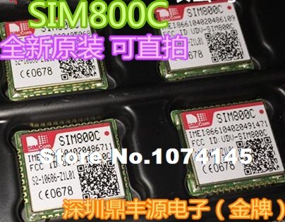 2 Stks/partij SIM800C Sms