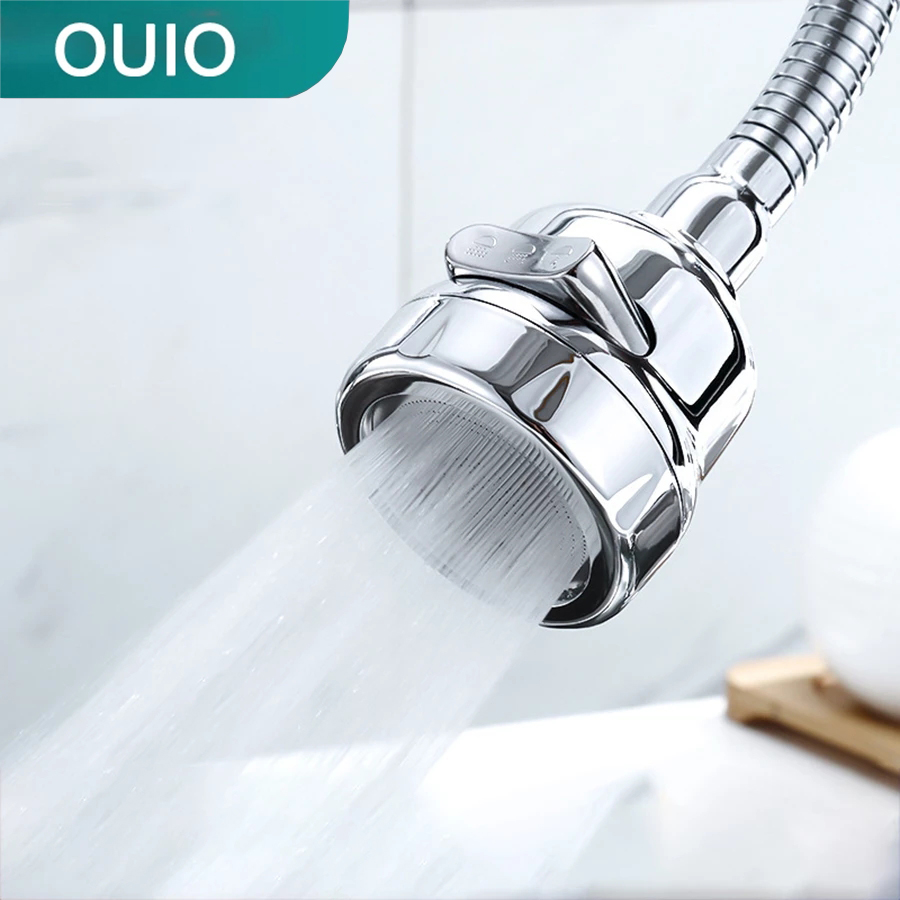 Kitchen Sink Faucet Sprayer Kitchen Tap 360° Rotatable Anti-Splash Sink Sprayer Facuet Nozzle Head Water Saving Faucet Aerator