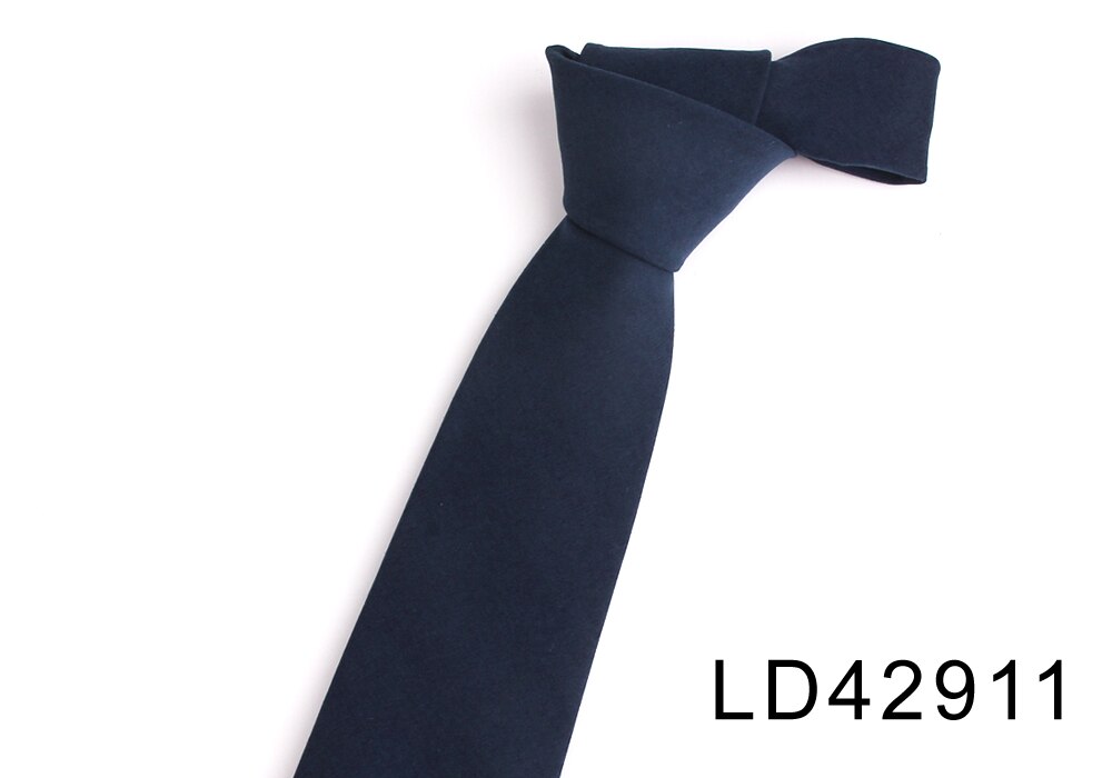 Cravate pour hommes, couleur bonbon, loisirs, solide, cravate classique pour mariage, affaires, Slim, bleu pour adultes: LD42911