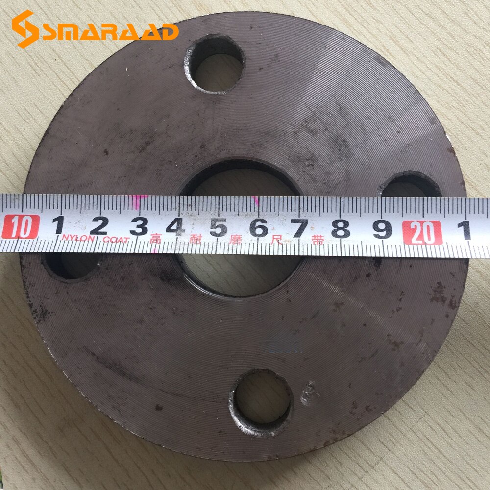 Carbon Steel Wind Turbine Flange For Connection With Pole 100W to 800W Wind Turbine Use Flange