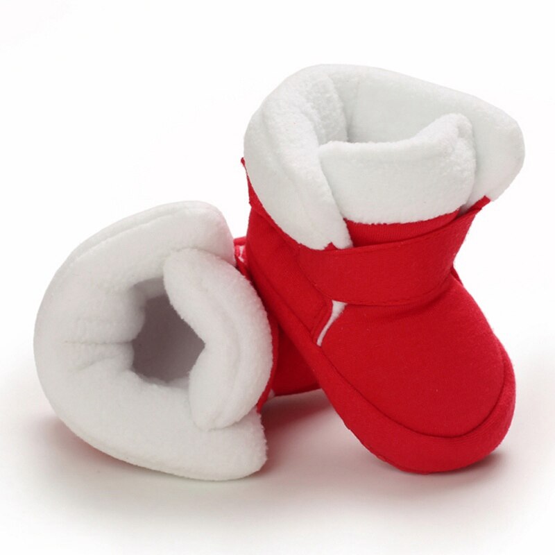 Baby Girls Boys Shoes of Winter Thicken Cotton Soft Sole Bootie Shoes Winter Boot Shoes Frist Walking Shoe: 3 / 0-6 Months