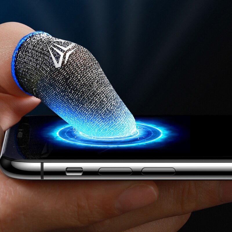 Funda para el dedo para Gaming, a prueba de sudor, guantes transpirables para los dedos, para juegos móviles, pantalla táctil