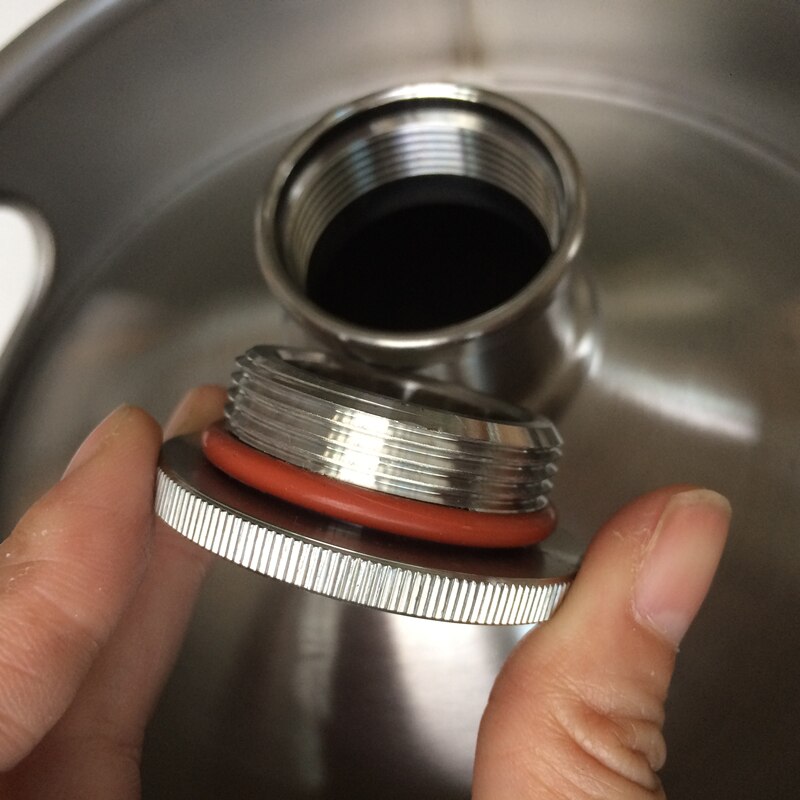 5 Liter Stainless Beer Kegs Portable Stainless Volume 176Oz Mini Keg Beer Growler Home Brew Draft Beer Pail Bar Accessories