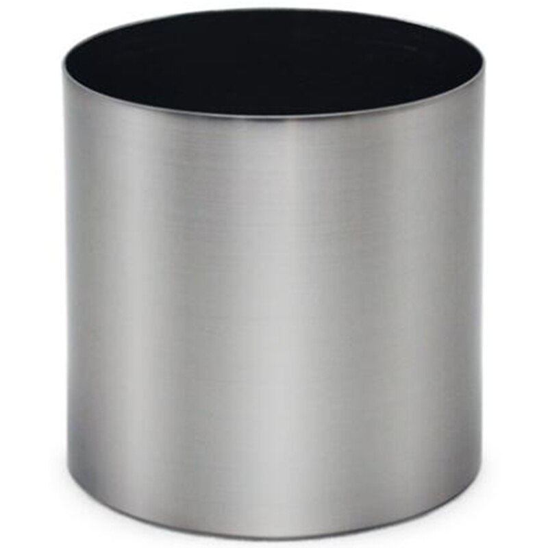10X10X22cm Pot de fleur en argent Simple Vase décoratif en fer forgé support de fleur support de décoration de la maison
