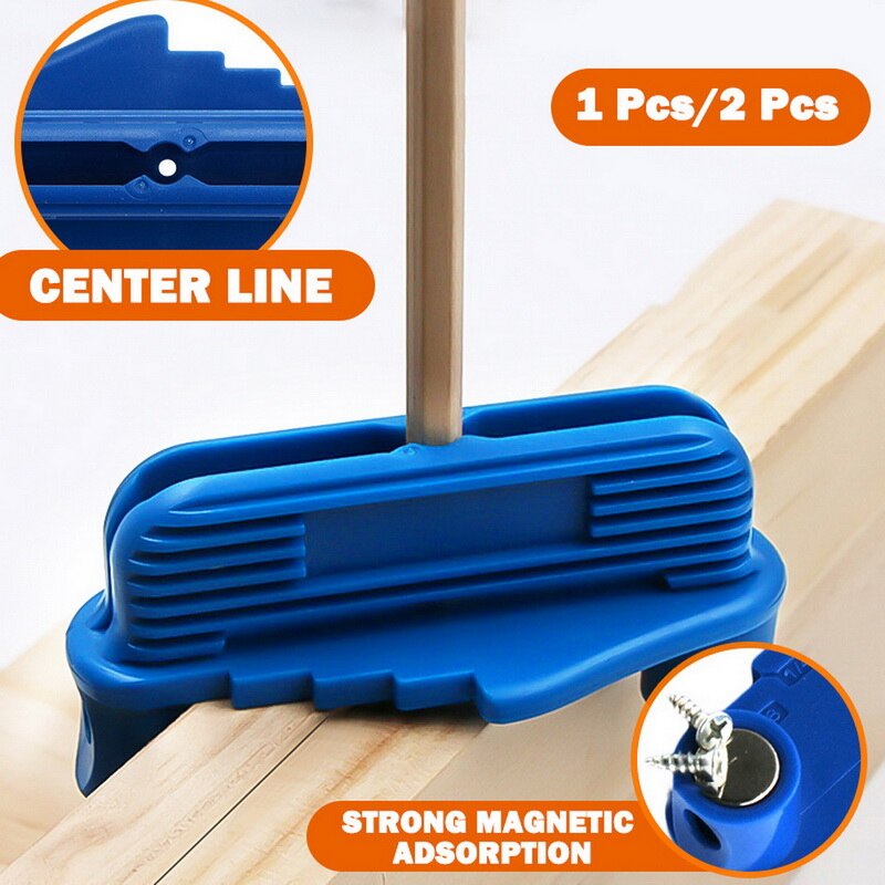 Carpenter Tools Center Line Gauge Finder Woodworking Tools Center Liner Woodworking Marker Planner Measuring Instruments