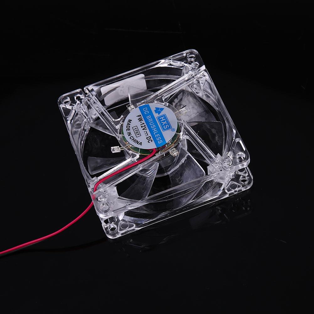 Plug Pc Cpu Koelventilator Mini Cpu Koelventilator Computer Accessoires 12V Cpu Cooling Fans Pc Computers 120 Mm radiator Motor Case