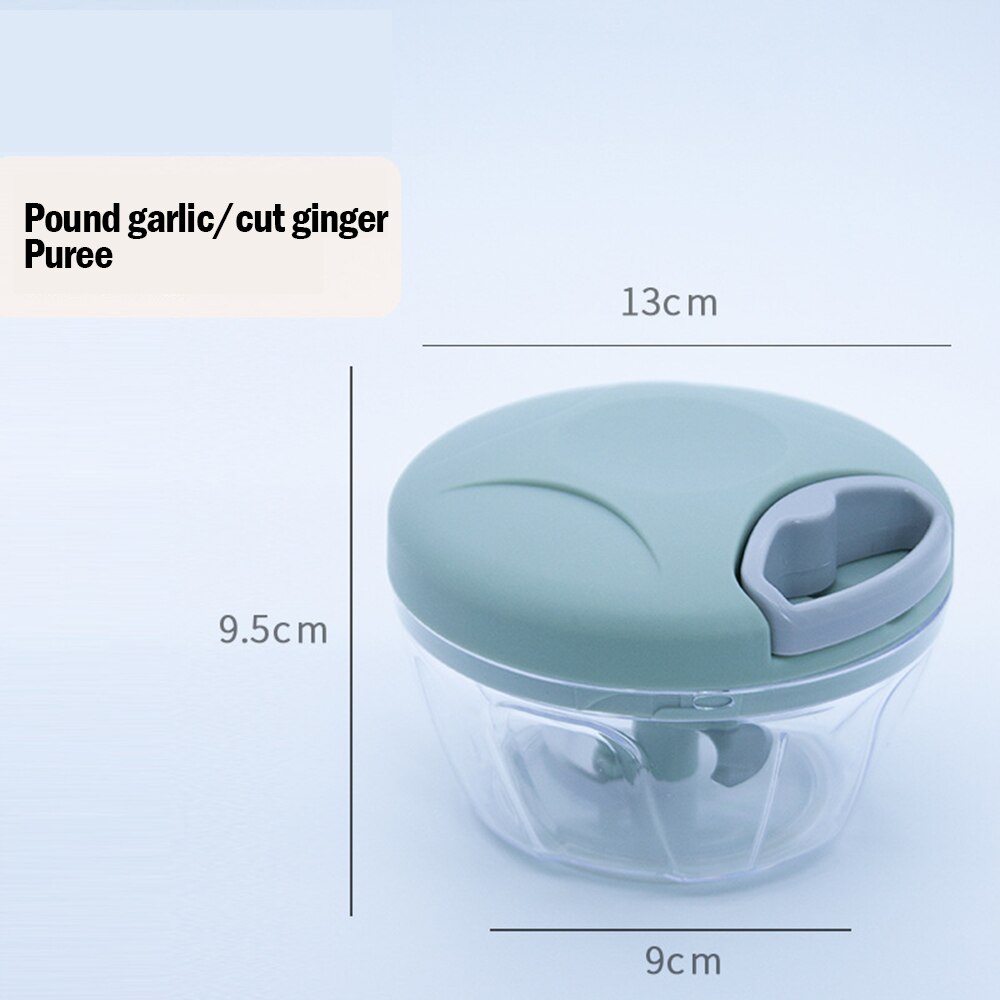 Cortador de huevos duros de acero inoxidable para el hogar, utensilios de cocina, accesorios: 500ML mint green