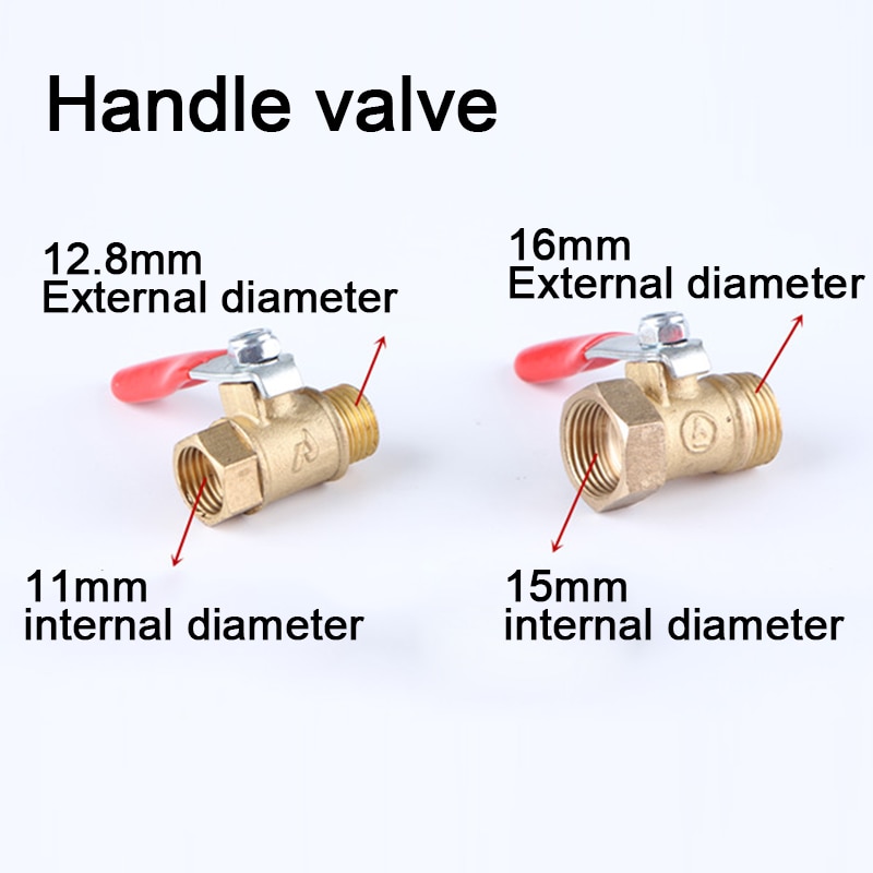 2 stk luftkompressor  pt 1/4 &quot; 3/8 &quot; rent kobber vand afløbsventil gastank lille pumpe afløbsventil luft kompressor vand afløbsskrue