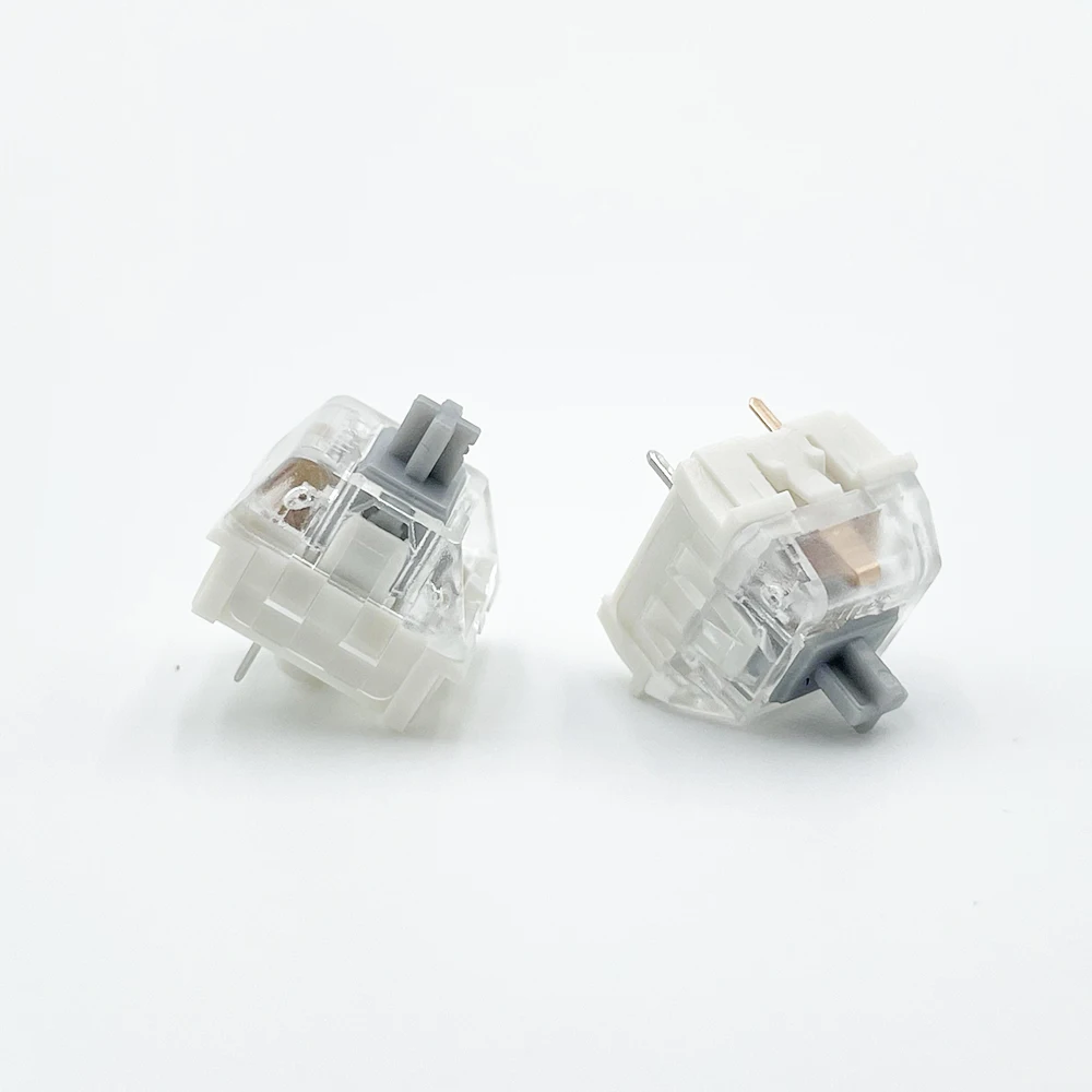 Kailh Speed Sliver Switch Linear DIY Custom Mechanical Keyboard Compatible Cherry MX SMD 3Pin Switches: BLACK SWITCH