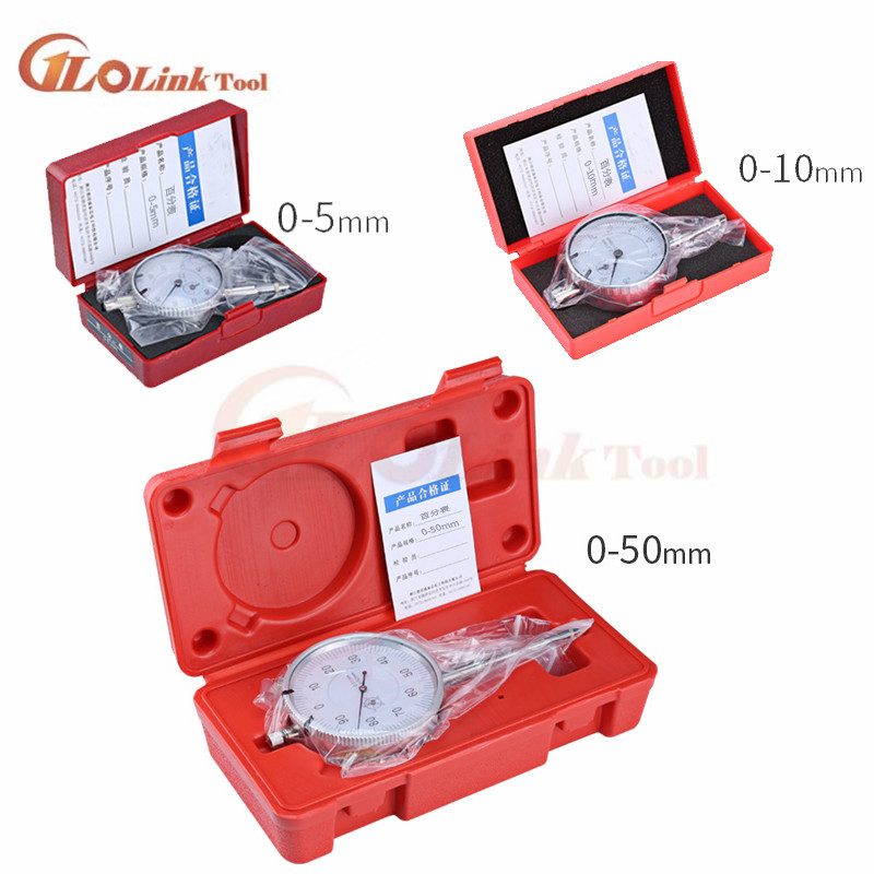 Dial Indicator 0-5mm 0-10mm 0-25mm 0-30mm 0-50mm Indicator Gauge measure instrument Tool Gauge Stable Performance Meter Precise