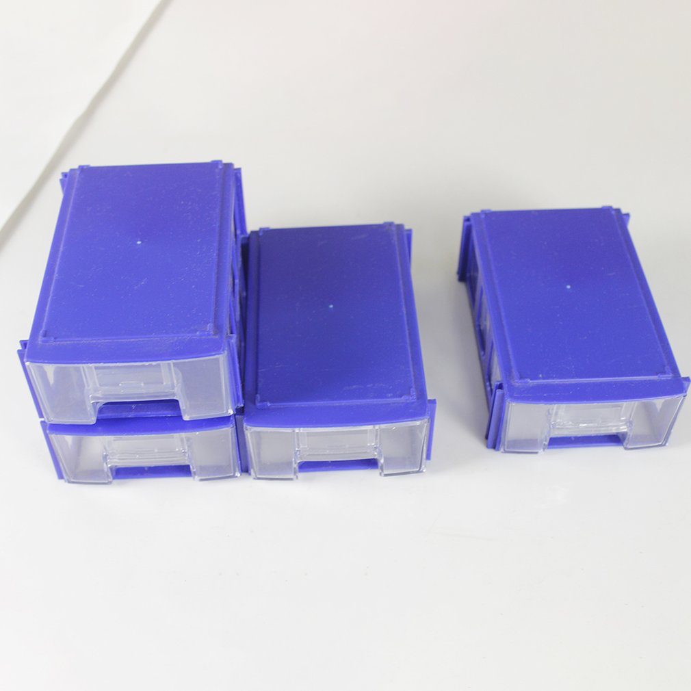 Plastic Tool Box Transparent Toolbox Electronic Components Screw Storage Box Electronic Plastic Parts Tool Boxes