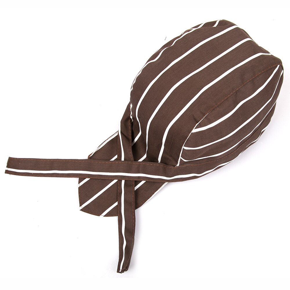 Women&#39;s chef Hat hotel kitchen restaurant cap waiters Ribbon Hats for man and woman adjust funky chief hats: Photo3