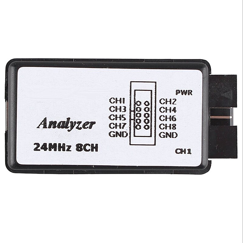 USB Logic Analyzer 24MHz 8 Channel 24M/seconds Logic Analyzer Debugger For ARM FPGA Logic Analyzer Logic 24M 8CH