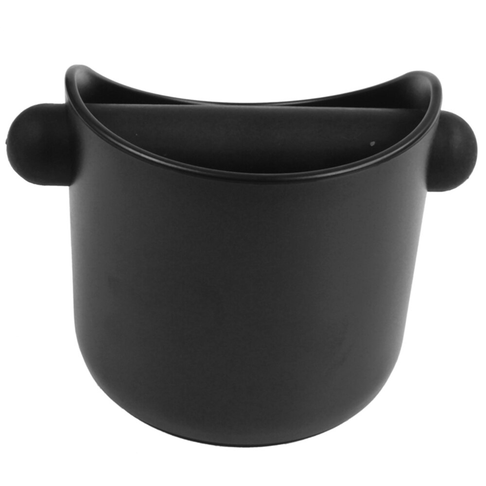 Knocking Box And Dump Slag Bucket Coffee Grind Knock Bar Coffee Bin Coffee Grounds Bucket Black