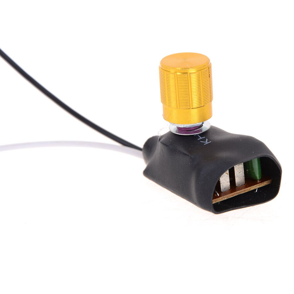 1 stk belysningstilbehør vri dimmerbryteren 3a bordlampe vegglampe armaturholder strømdimmer mørkere kontrollpanel