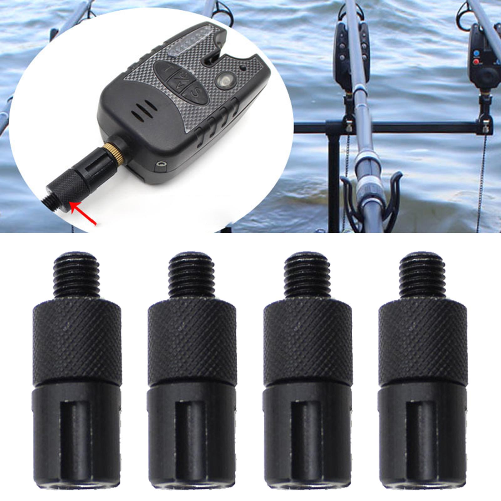 4 Pieces Carp Fishing Alarm Adapter Quick Release Connector Fishing Rod Pod Bank Sticks Fishing Tackle Magnetic Adaptor