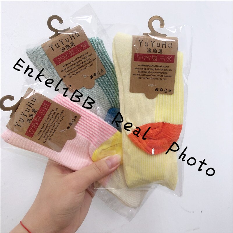 Kids Summer Tube Socks European American Style Socks Children Boys Girls Striped Tube Socks