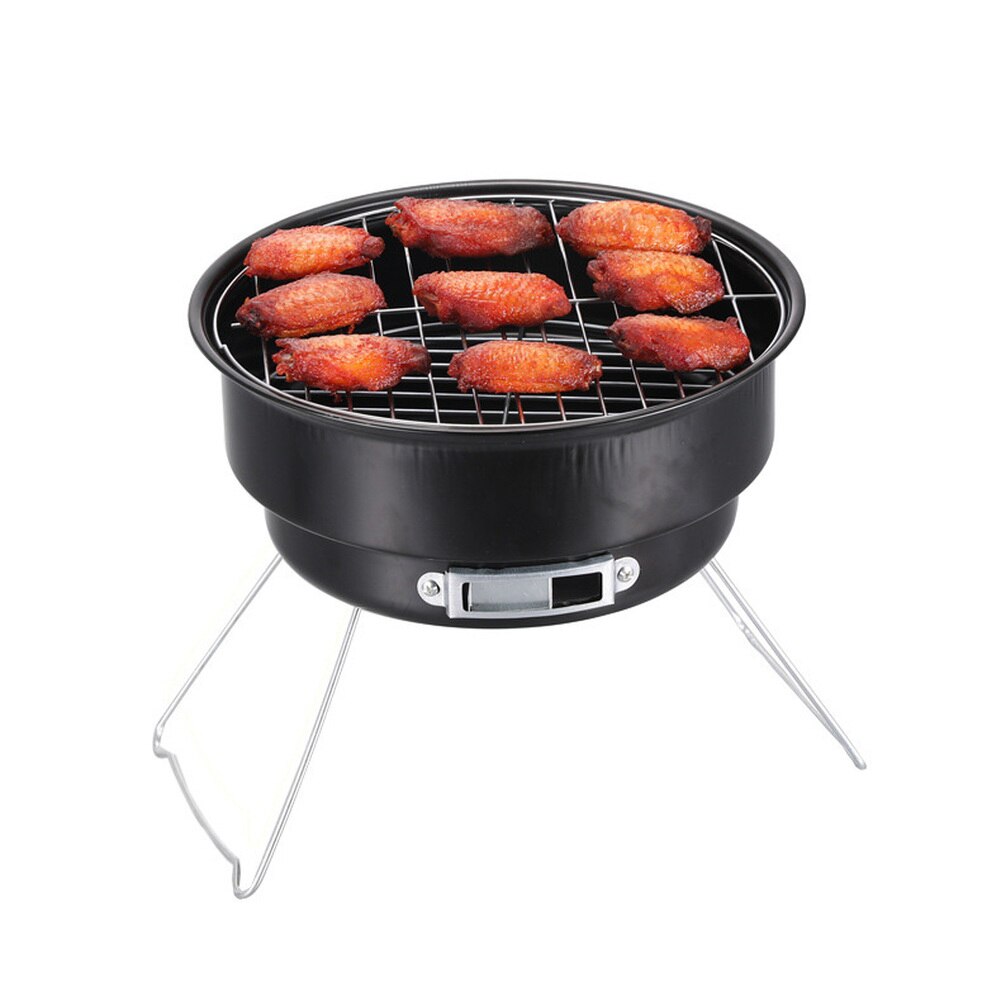 Draagbare Houtskool Oven Vouwen Lichtgewicht Barbecue Grill Kleine Bbq Tool Voor Outdoor Camping Koken Picknicks Wandelen Achtertuin