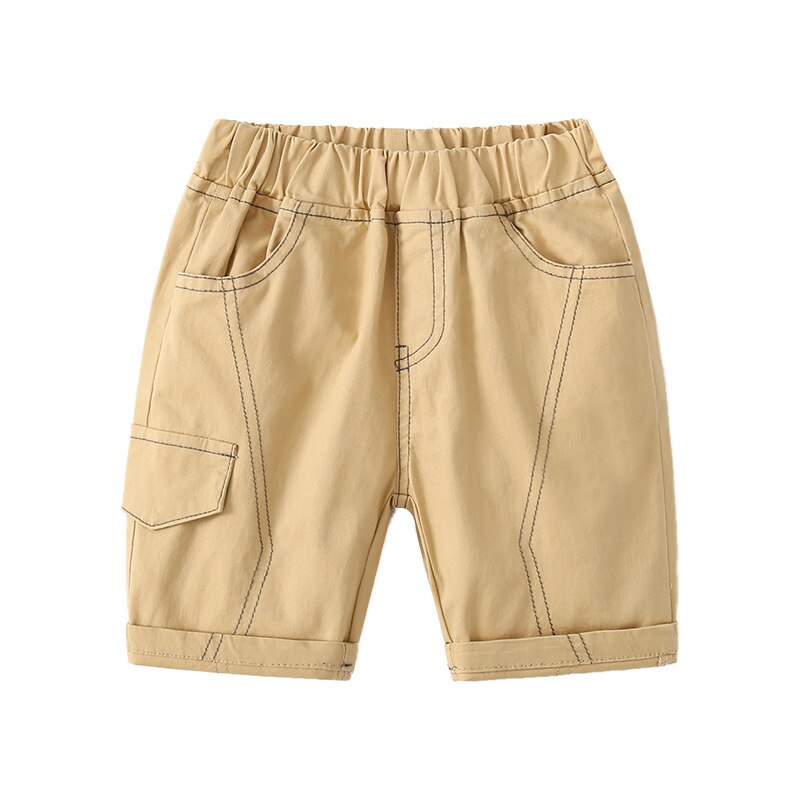 Vêtements d'été en coton pour bébés garçons, Shorts taille moyenne, à la , bas pour hommes, tenue pour nourrissons, 3-8T