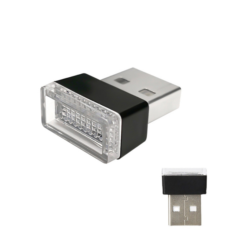 Mini luces LED USB para coche, luces ambientales interiores para coche, iluminación de emergencia, PC, luces decorativas de Color para coche, especificaciones disponibles