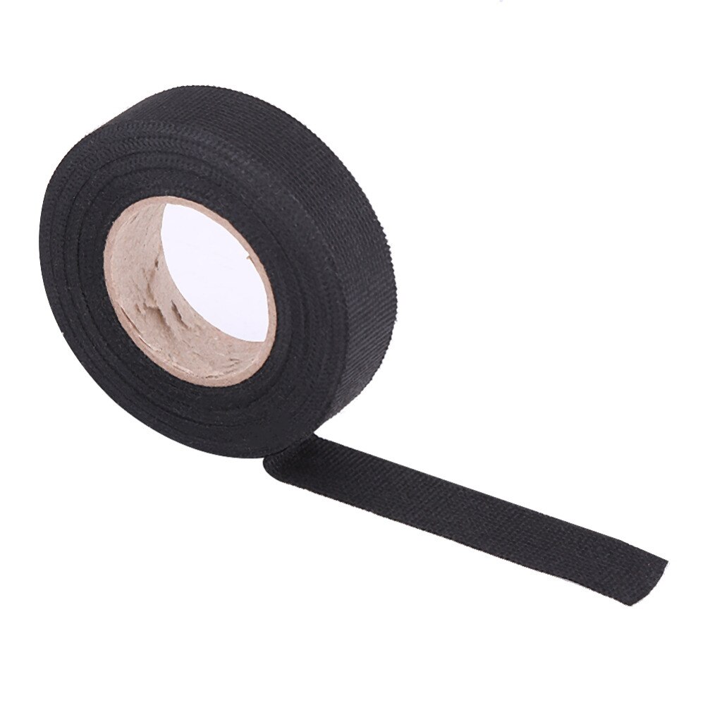 MultiPurpose Car Self Adhesive Anti Squeak Rattle Felt Automotive Wiring Harness Tape 19mm x15m Flannel fabric Cloth Tape