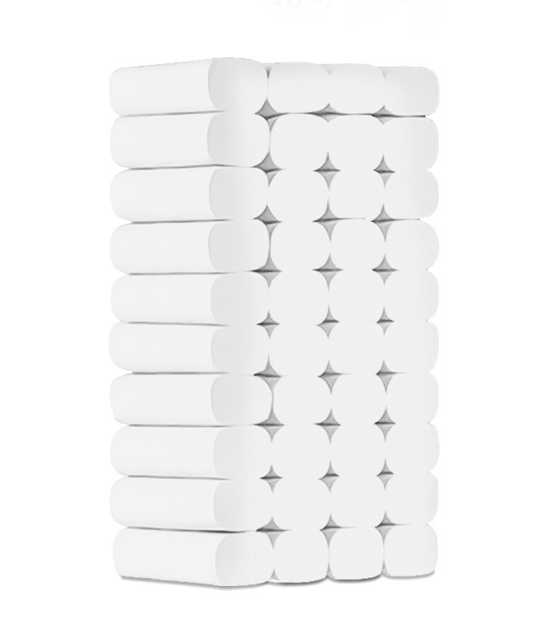 4 layers roll paper log toilet paper 1 rolls one pick domestic toilet coreless web