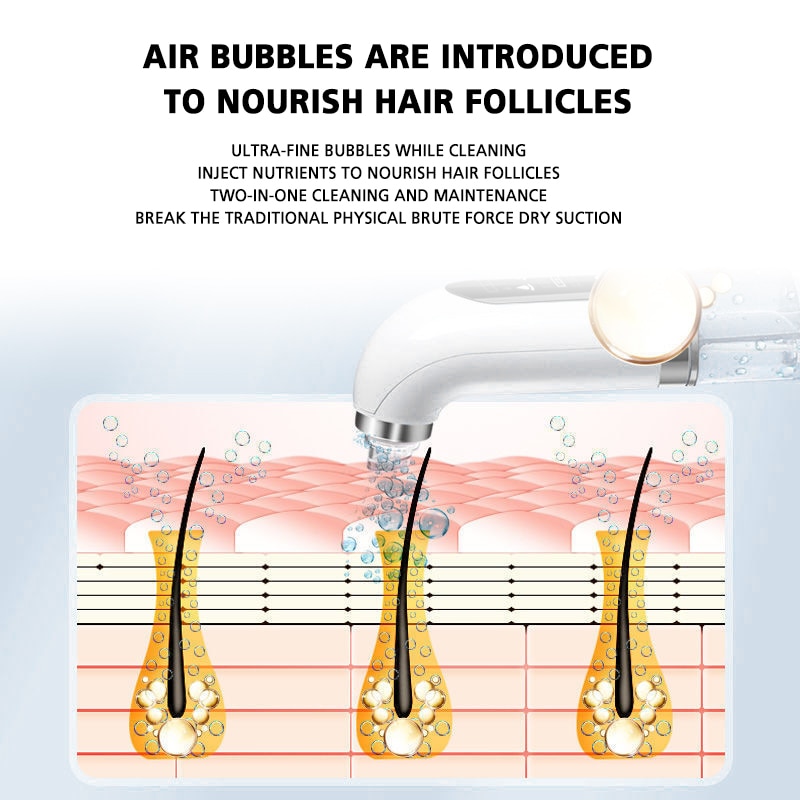 Electric Small Bubble Blackhead Remover Facial Vacuum Pore Blackhead Cleaner Water Cycle Acne Pimple Clean Beauty Skin Care Tool