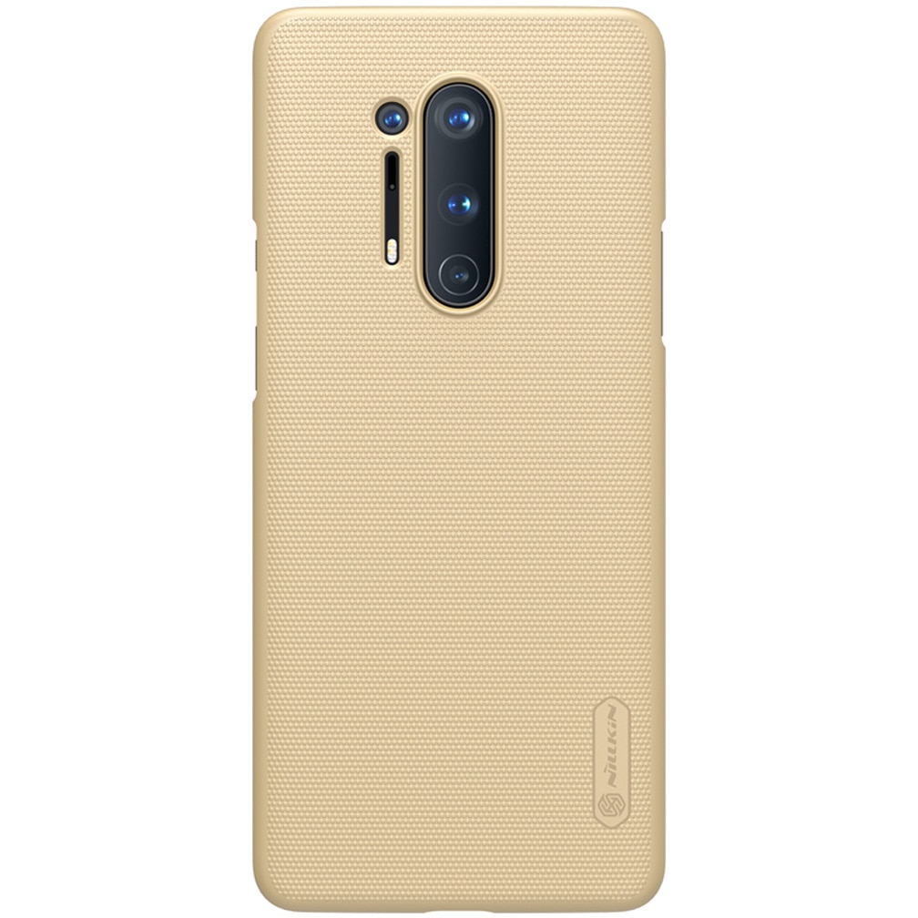 For OnePlus 8 Case NILLKIN Frosted Shield PC hard Plastic back cover case For OnePlus 8 Pro phone case: For OnePlus 8 Pro / Gold