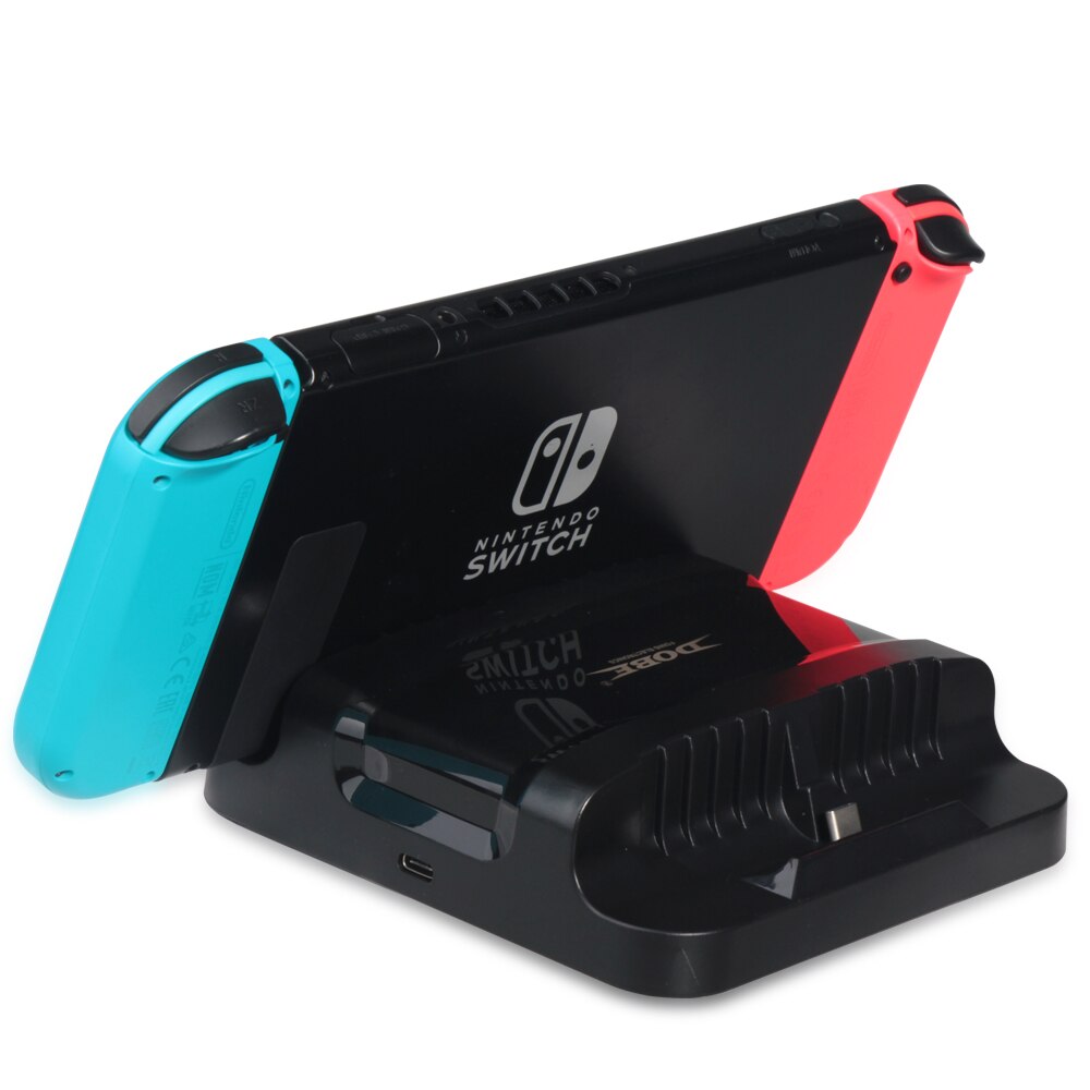 For Nintendo Switch Console Dual Charging Dock Fast Charging Stand Holder