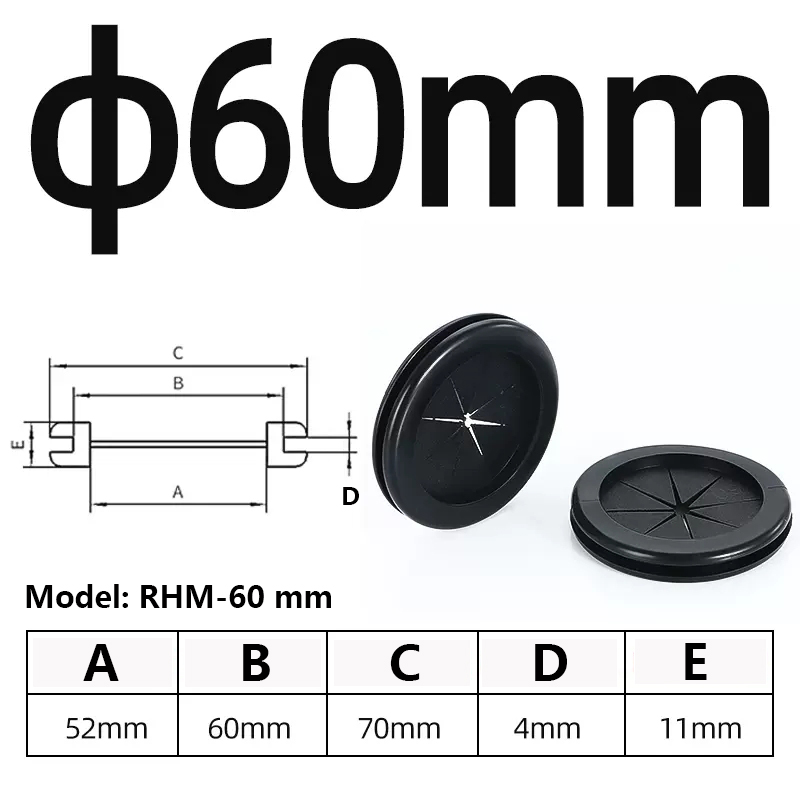 Petal Type Rubber Protective Coil With Card Slot Ring Air Tube O-ring Hole Plug 20-80mm Reserved Sealing Power Distribution Box: dark green / 1mm