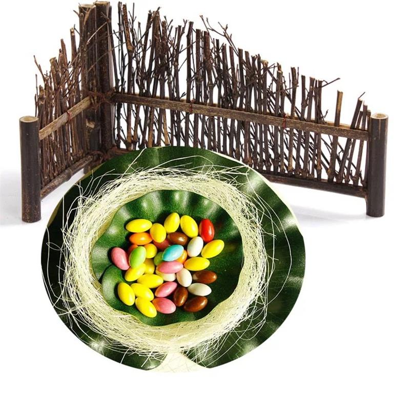 Nido de Pájaro simulado de 15 piezas, plato frío de decoración artesanal, adorno de nido, platos fríos, adornos de Nido de Pájaro, plato frío, Nido de Pájaro