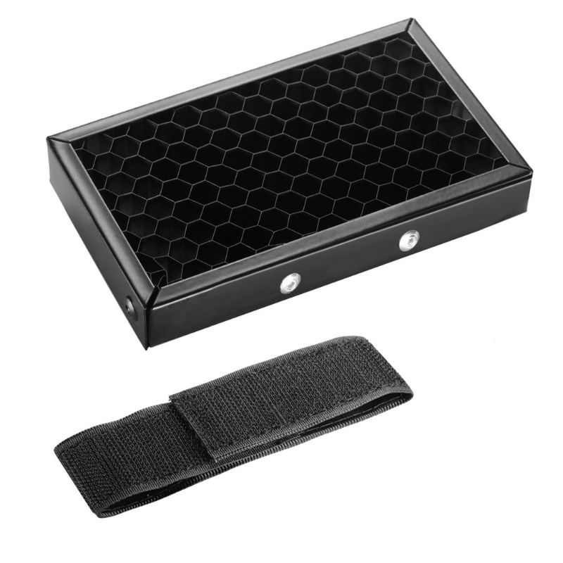 Filtro de rejilla panal de abeja difusor de Flash Softbox para ni-kon ca-non Cámara 24BB