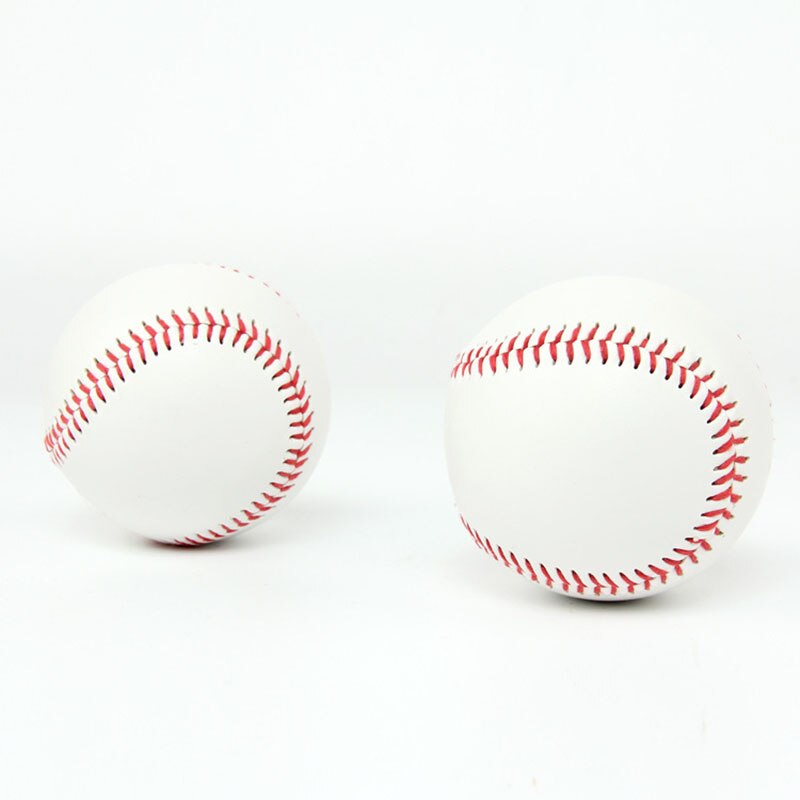 9 # Handgemaakte Baseballs Pvc Hard & Soft Baseball Ballen Softbal Bal Training Oefening Baseball Ballen