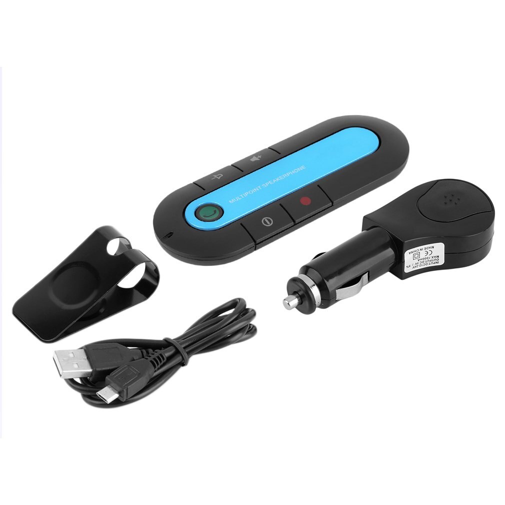 Hands Free, Car Speaker Charger Clip Kit, For Smart Phones: Default Title