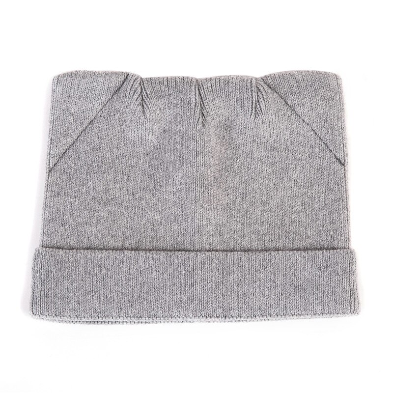 COKK Women Winter Beanie Hat Female Russian Warm Soft Knitted Cap Women's Cat Beanies Ear Flaps Hat Lady Skullies Touca Bonnet
