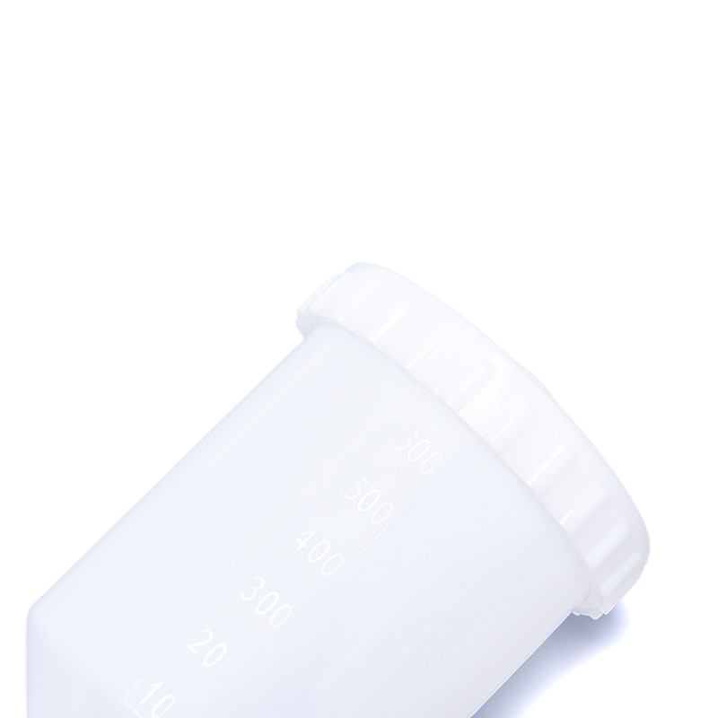 1PC 600ml Plastic Sprayer Cup Air Gravity Feed Spray Paint Pot Fast Mover Thread Connector for Spray Gun Tools