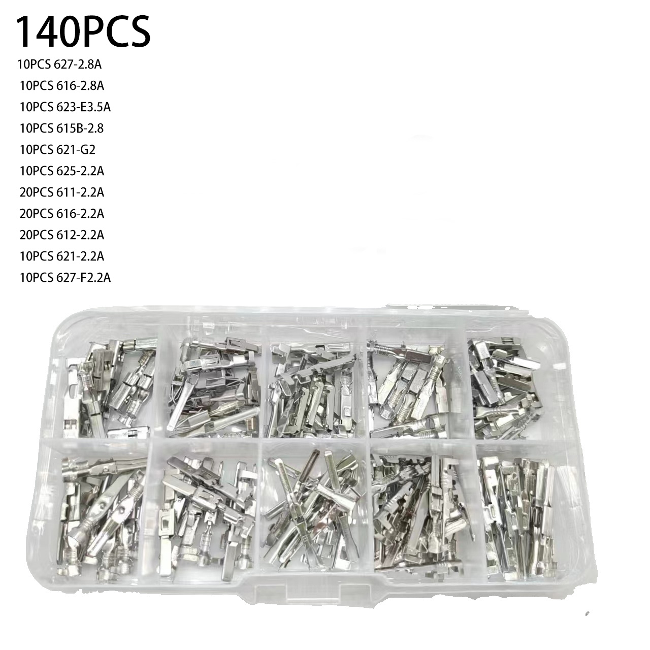 electrical connectors terminals Automotive Connector Piece 2.2/ 2.8/ 3.5 MM Male And Female Interconnected car terminal: PURPLE