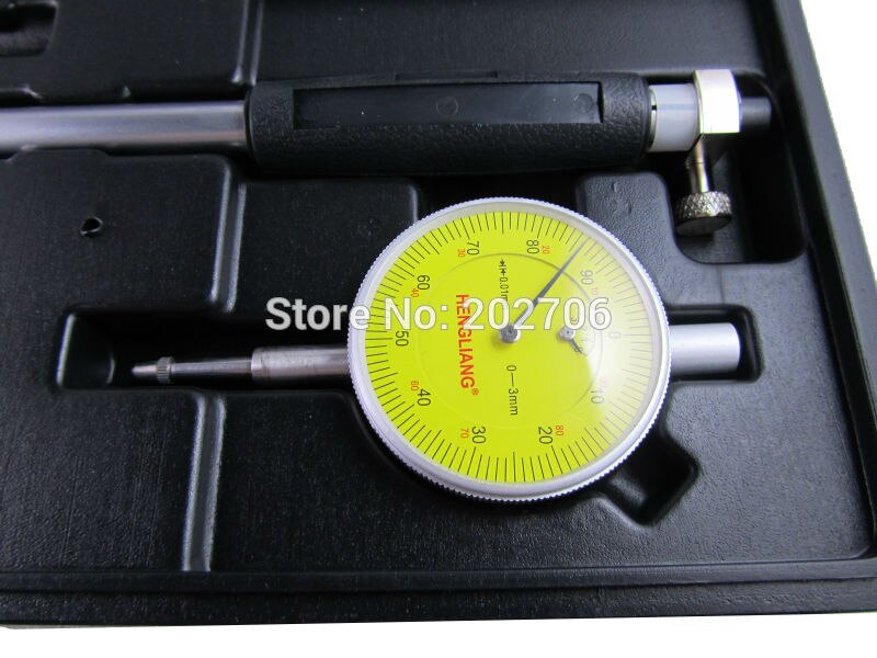 50-160mm Dial bore gauge Hole Diameter Measuring gauge Inside diameter Scale Cylinder volume meter Dial indicator