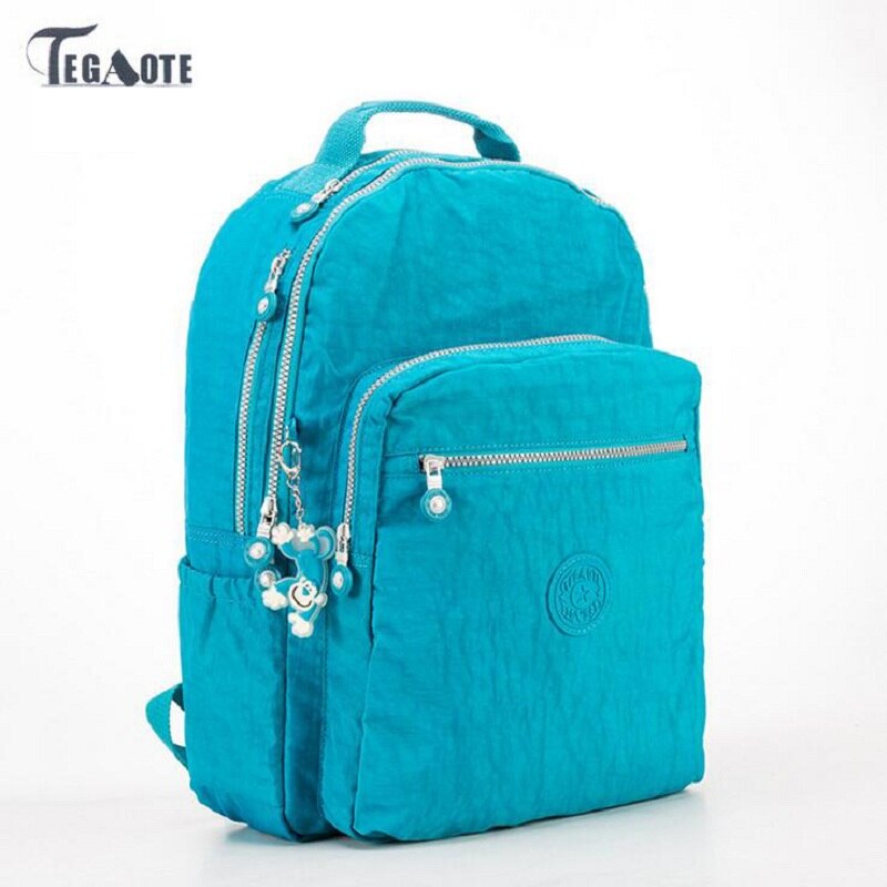 TEGAOTE Women Backpack for Teenage Girls Nylon Backpacks Mochila Feminina Female Travel Bagpack Schoolbag Sac A Dos: 3