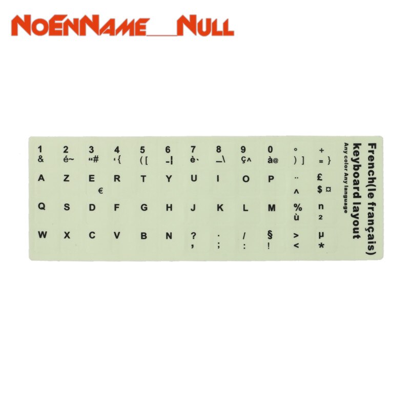 Laptop accessories keyboard cover stickers Fluorescent Keyboard Stickers Luminous Waterproof Keyboard Protective Film