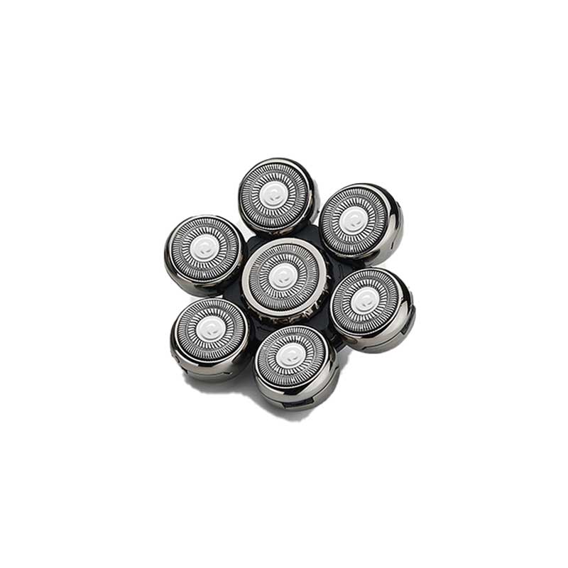 Rasoir électrique étanche pour hommes, tête de coupe flottante, charge de Base, Portable, pour barbe, crâne: 7DCutter head