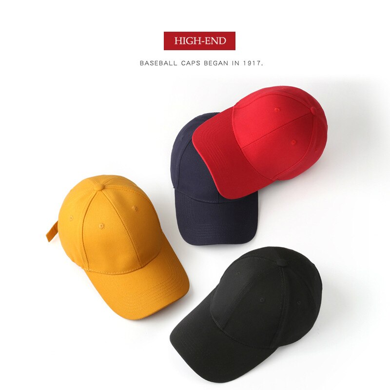 SLECKTON 100% Cotton Baseball Cap for Men and Women Simple Solid Color Hat