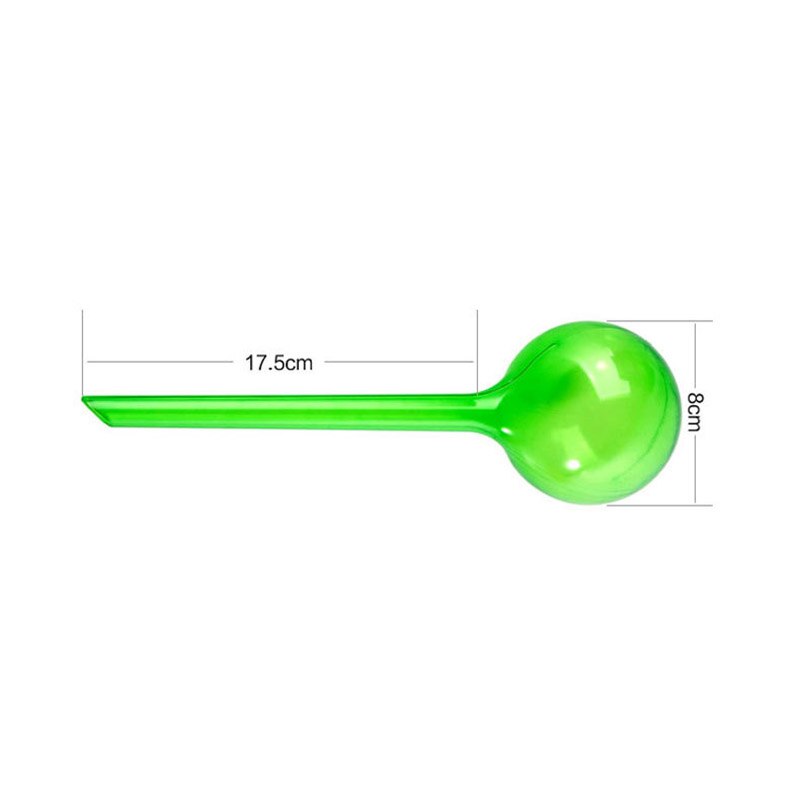 Rund boll imitation glas glödlampa sfärisk blomma automatisk automatisk latvattnare inomhus växt trädgård vattnare resa droppare