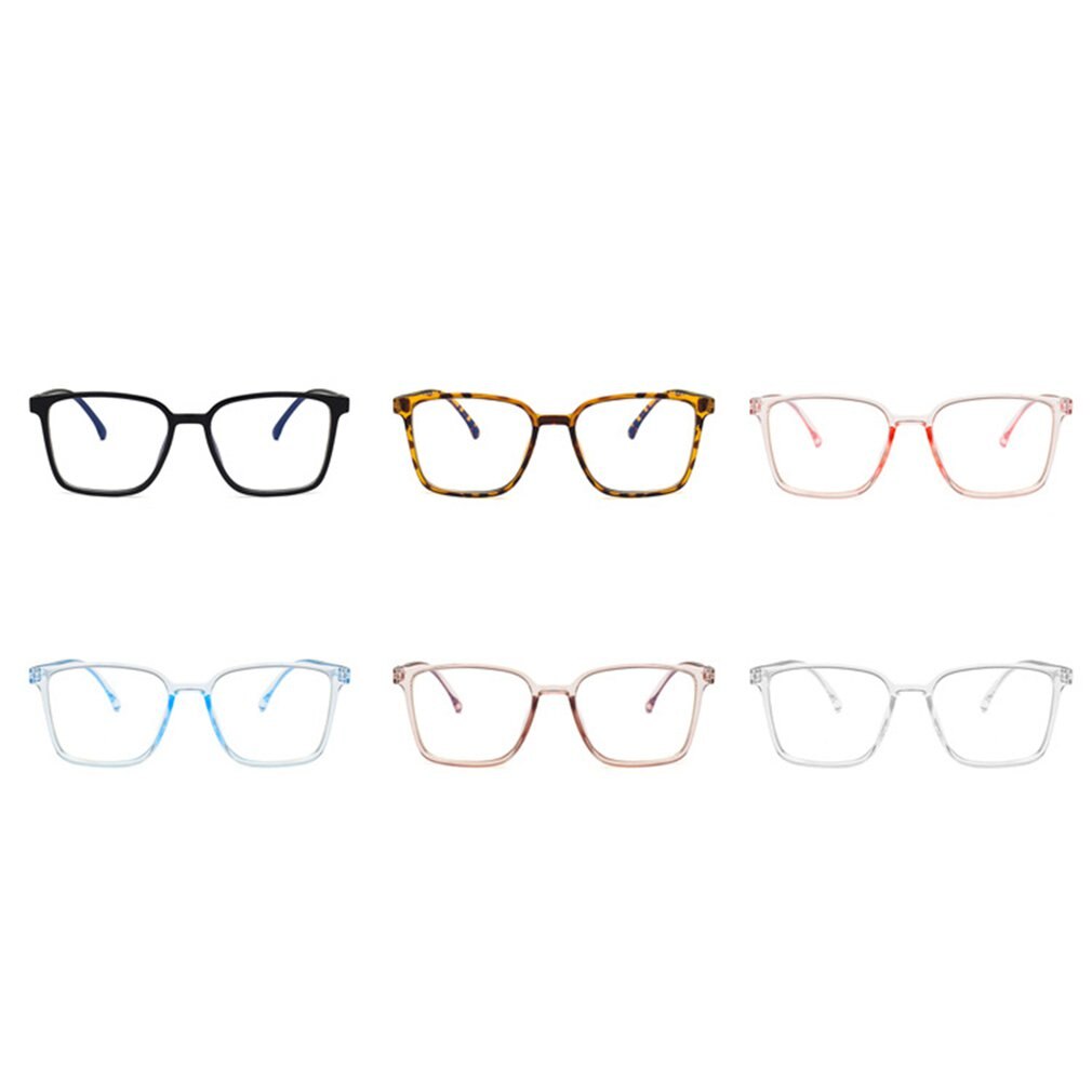 Anti-blue Light Glasses Protect Eyeys Frame Simple And Versatile Retro PC Flexible Hinge Comfortable Nose Pad Men Women