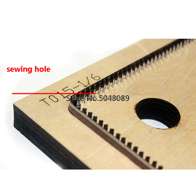 Japan Steel Blade Leather Dies Cut Handmade Minimalist Leather Wallet Horween Chromexcel Wallet Card Bag Hand Punch Tool